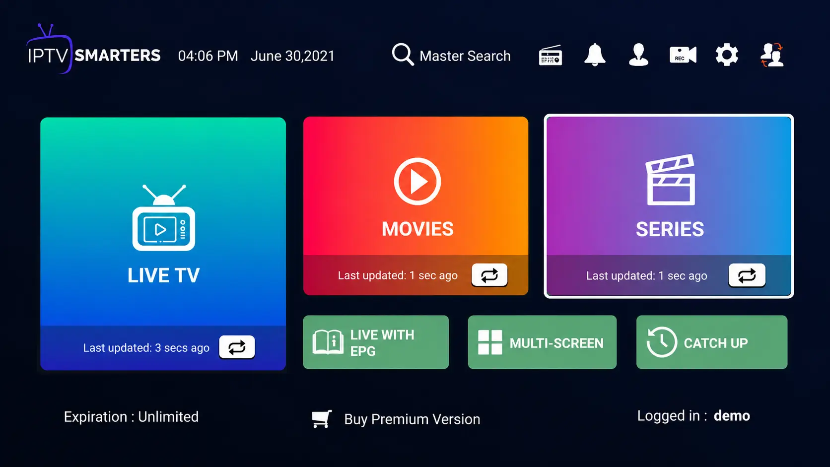 IPTV Smarters Pro for Chromecast IPTV streaming
